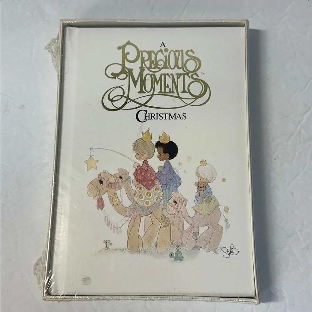 New and Sealed 1988 A Precious Moments Christmas Book by Sam Butcher